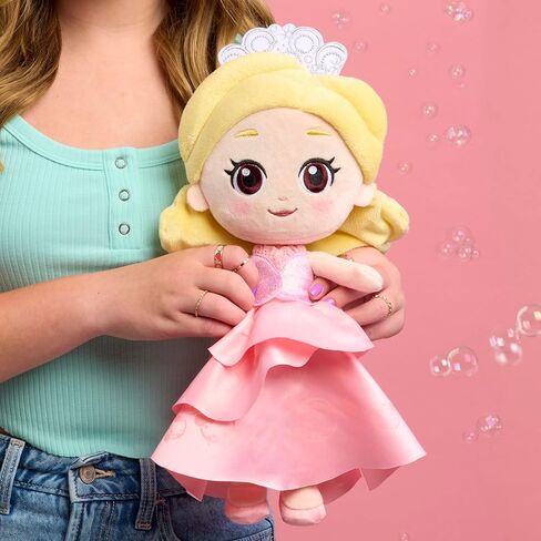 WICKED Universal Small 14-inch Plush Glinda Doll, Amazon Exclusive, Easter Basket Fillers, Gifts, Presents, Toy for Fans, Collectors, Teens, Girls, Kids, Ages 3 and Up in Saudi Arabia