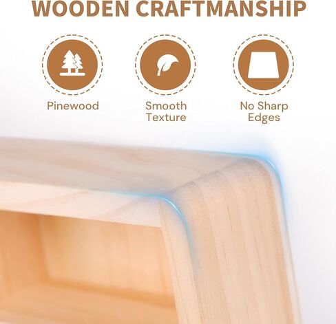 Hotwheels Wooden Display Case,54 Space,for Hotwheels Storage Display Shelf,for 1/64 Scale Toy Cars,Wall Mount ,Model car Display Organizer,Collapsible Toy Car Storage(Only case) in Saudi Arabia