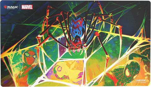 Gamegenic Magic: The Gathering Marvel’s Spider-Man Spider Prime PLAYMAT - Premium 61x35cm Game Mat with Cushioning, Anti-Slip Back & Flat Stitching, Official MTG Accessory in Saudi Arabia