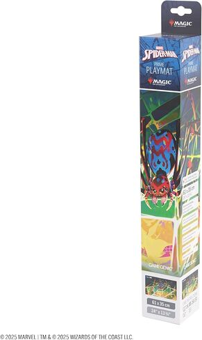 Gamegenic Magic: The Gathering Marvel’s Spider-Man Spider Prime PLAYMAT - Premium 61x35cm Game Mat with Cushioning, Anti-Slip Back & Flat Stitching, Official MTG Accessory in Saudi Arabia