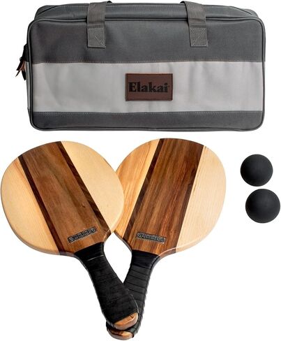 ألعاب Elakai الخارجية للبالغين والعائلة، تتضمن حقيبة حمل فاخرة مجموعة كرة مجداف in Kuwait