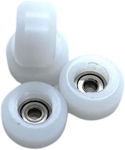 Generic LC Boards Fingerboard Wheels with Bearings CNC LATHED (Red) in Saudi Arabia