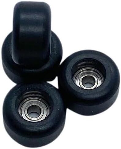 Generic LC Boards Fingerboard Wheels with Bearings CNC LATHED (Red) in Saudi Arabia
