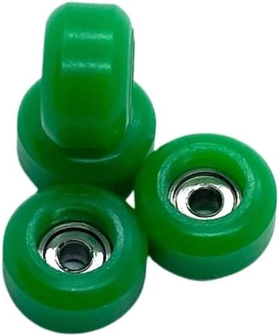 Generic LC Boards Fingerboard Wheels with Bearings CNC LATHED (Red) in Saudi Arabia