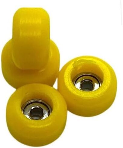 Generic LC Boards Fingerboard Wheels with Bearings CNC LATHED (Red) in Saudi Arabia
