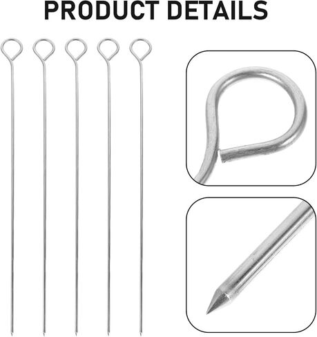 أدوات صنع الشموع من DIYEAH دبوس مركزي من الفولاذ المقاوم للصدأ إبرة خرامة من أجل صناعة الشموع العطرية DIY أداة تحديد المواقع المتينة مقاس 9.8 بوصة in Kuwait