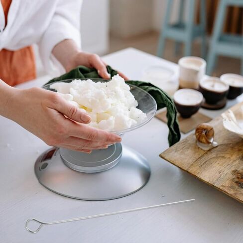 أدوات صنع الشموع من DIYEAH دبوس مركزي من الفولاذ المقاوم للصدأ إبرة خرامة من أجل صناعة الشموع العطرية DIY أداة تحديد المواقع المتينة مقاس 9.8 بوصة in Kuwait