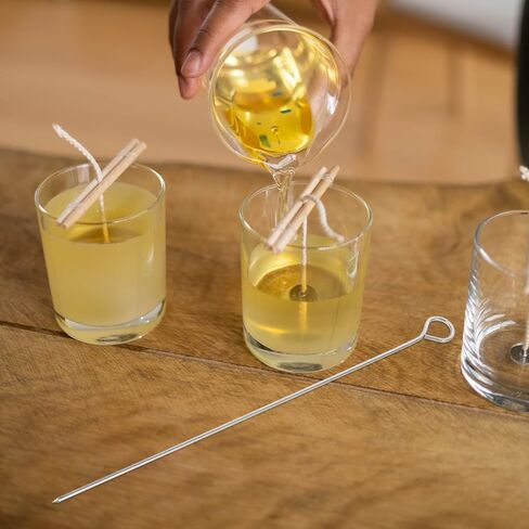 أدوات صنع الشموع من DIYEAH دبوس مركزي من الفولاذ المقاوم للصدأ إبرة خرامة من أجل صناعة الشموع العطرية DIY أداة تحديد المواقع المتينة مقاس 9.8 بوصة in Kuwait