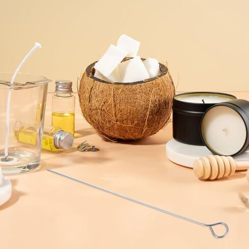 أدوات صنع الشموع من DIYEAH دبوس مركزي من الفولاذ المقاوم للصدأ إبرة خرامة من أجل صناعة الشموع العطرية DIY أداة تحديد المواقع المتينة مقاس 9.8 بوصة in Kuwait