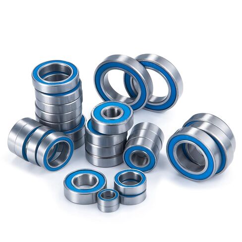 28PCS Steel Wheel Hub Axle Sealed Bearing Complete RC Ball Bearings Kit for Tra-xxas MAXX WideMAXX #89086-4 Truck 1/10 RC Car Upgrade Parts in Saudi Arabia