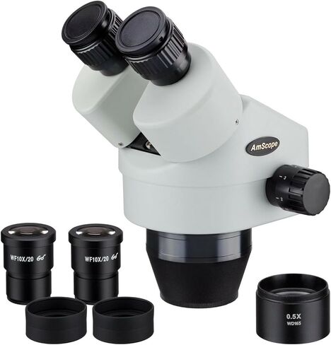 AmScope SM3545B 3.5X-45X مجهر تكبير مجهر قوة ستيريو in Saudi Arabia