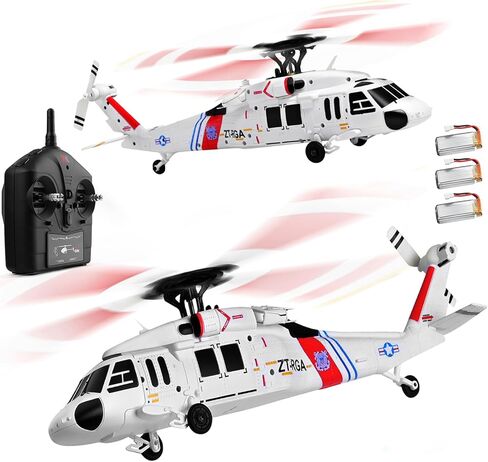 K270 UH60L طائرة هليكوبتر تعمل بالتحكم عن بعد 2.4 جيجا هرتز 4CH RC هليكوبتر Heli Aileronless 6 محاور جيروسكوب ضغط الهواء عقد موضع التدفق البصري 3 بطاريات للبالغين المبتدئين in Saudi Arabia