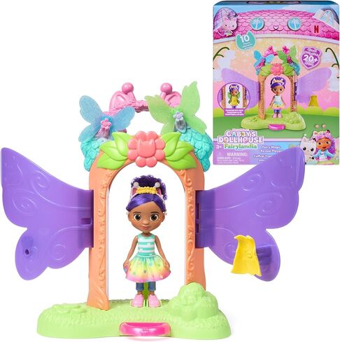 Gabby's Dollhouse Fairylandia, Fairy Magic Reveal Playset with Transforming Feature and Dollhouse Accessories, Kids Toys for Girls & Boys Ages 3 and Up in Saudi Arabia