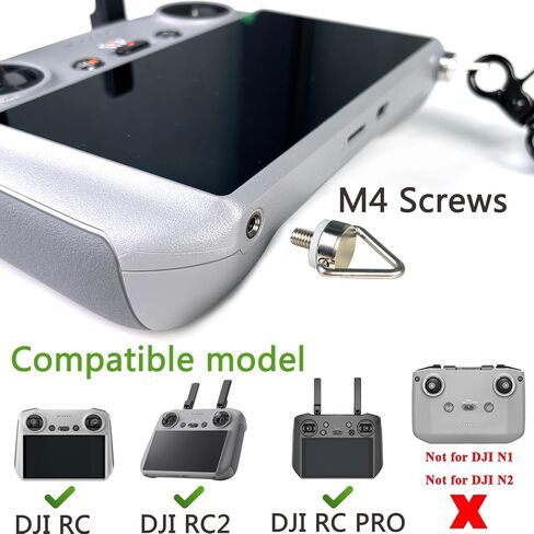 حبل قصير لـ DJI RC 2 وRC وMini 5 Pro، حبل رقبة RC متوافق مع ملحقات وحدة التحكم عن بعد DJI in Kuwait