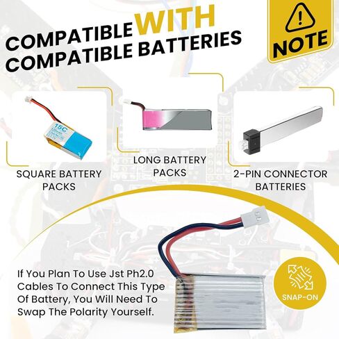 20 زوجًا من JST PH 2.0 مم 2 دبوس موصل ذكر وأنثى مع أسلاك 150 مم للبطارية H67 H36 شفرة إندوتريكس E010 E013 in Kuwait