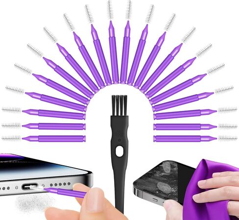 Midukit Cleaner Kit for Airpod, Cleaning Kit compatible with Airpods, Earbud Cleaning Putty, fits Earbud Phone Ear Wax Dirt, Cleaner Putty with Microfiber Cleaning Cloth & Brushes, Earbud Cleaning Kit in Kuwait