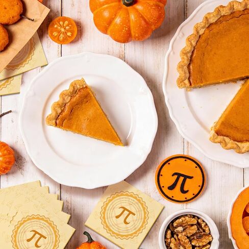 50Pcs Pi Symbol Pie Party Napkins Pi Day Party Decorations Math Pi Day 3.14 March 14th Circumference Theme Party Supplies Disposable Drink Luncheon Dinner Table Decor Supplies Napkins 6.5" x 6.5" in Saudi Arabia