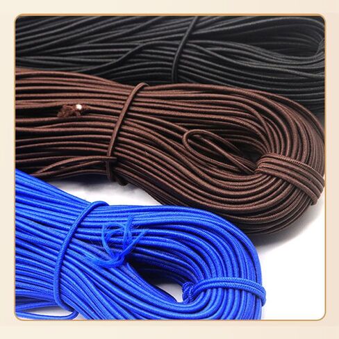 High Elastic Cord for Bracelets, Necklaces, Jewelry Making, Multi-Strand Latex Elastic Cord, 330 Feet in Saudi Arabia