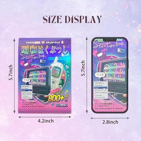 Dream Core Sticker Book, 400+ Vintage Scrapbook Stickers - Aesthetic Scrapbooking & Journaling Supplies, Planner Stickers, Junk Journal Kit Small Stickers for Adults Valentine Decor, Vision Board in Saudi Arabia