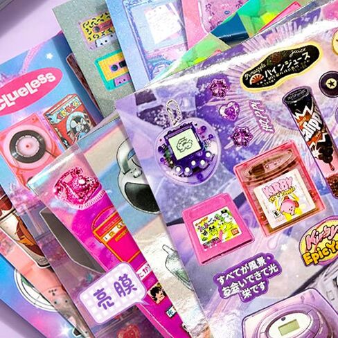 Dream Core Sticker Book, 400+ Vintage Scrapbook Stickers - Aesthetic Scrapbooking & Journaling Supplies, Planner Stickers, Junk Journal Kit Small Stickers for Adults Valentine Decor, Vision Board in Saudi Arabia