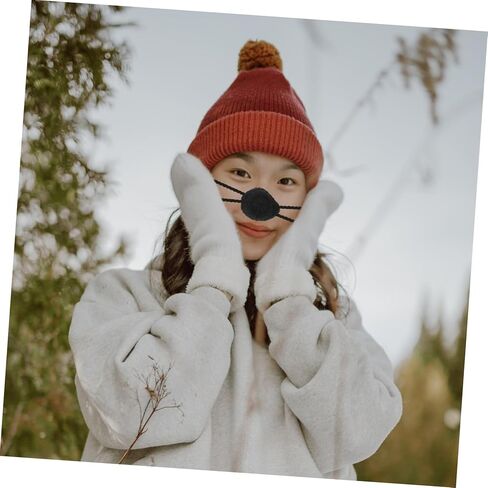 Vaguelly Nose Warmer for Winter Comfortable Knitted Nose Protector for Outdoor Activities Lightweight Durable and Skin Friendly Design for Travel Cycling Hiking and More in Saudi Arabia