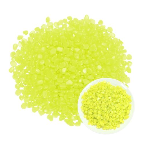 1000-Pack Glow in The Dark Rocks, 0.31"-0.44" Resin Outdoor Garden Decorations Luminous Pebbles Stones for Garden Plants/Aquarium/Backyard Path, Aquarium Gravel [Green] in Saudi Arabia