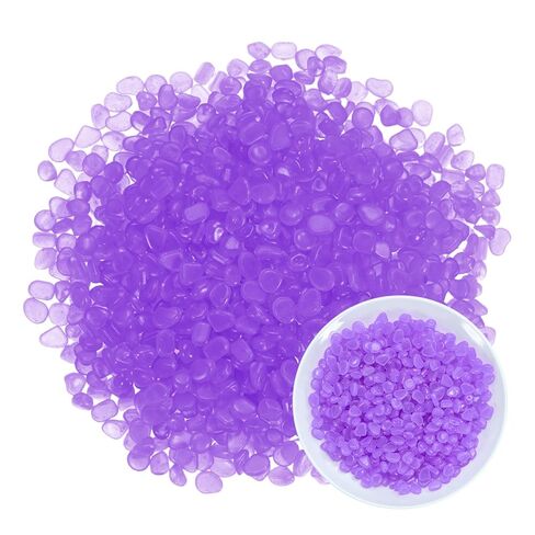1000-Pack Glow in The Dark Rocks, 0.31"-0.44" Resin Outdoor Garden Decorations Luminous Pebbles Stones for Garden Plants/Aquarium/Backyard Path, Aquarium Gravel [Green] in Saudi Arabia