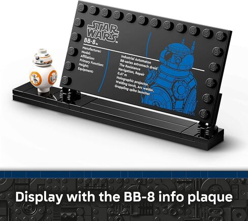 لعبة بناء ستار وورز BB-8 استروميك درويد من ليجو للأولاد والبنات - مجموعة بناء اللعب والعرض مع رأس دوار وذراع حرق للأطفال والمشجعين، للأعمار من 10 سنوات فما فوق - فكرة هدية لأعياد الميلاد - 75452 in Kuwait