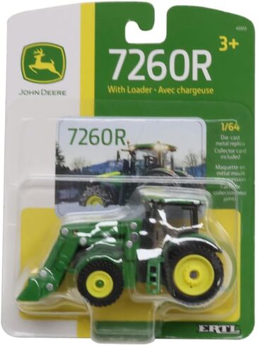 لعبة جرار مع محمل من جون ديري 1/64 7260R - LP84533 in Saudi Arabia