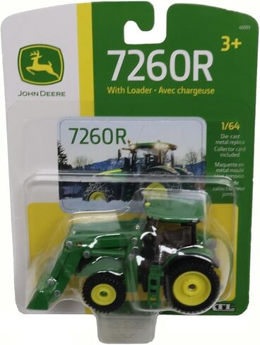 لعبة جرار مع محمل من جون ديري 1/64 7260R - LP84533 in Saudi Arabia