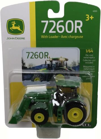 لعبة جرار مع محمل من جون ديري 1/64 7260R - LP84533 in Saudi Arabia