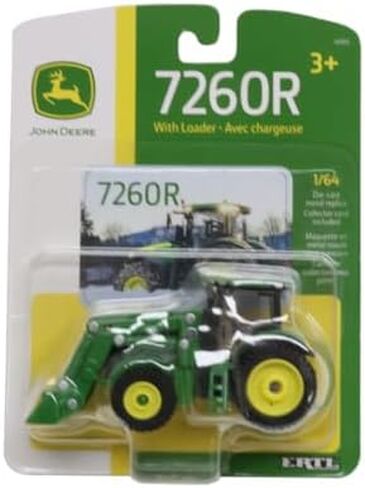 لعبة جرار مع محمل من جون ديري 1/64 7260R - LP84533 in Saudi Arabia