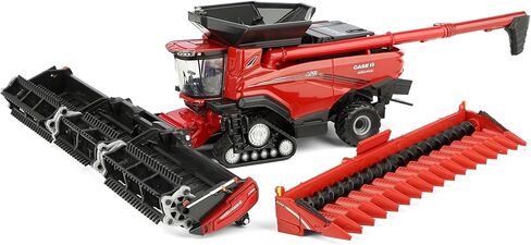 ERTL 1/64 Case IH Axial-Flow AF11 Combine with Draper Head & Corn Head 44408 in Saudi Arabia