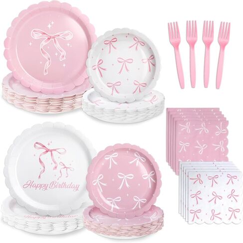 مجموعة أدوات مائدة من 96 قطعة من أطباق الديناصورات والمناديل (تكفي 24 شخصًا)، تتضمن لوازم حفلات أعياد ميلاد الديناصورات أطباق ومناديل وشوك بلاستيكية لديكورات حفلات الأطفال in Kuwait