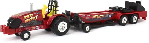 كيس IH ERTL 1/64 أحمر حار! سحب جرار مع مزلقة 47620 in Saudi Arabia