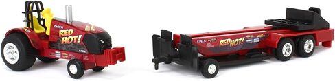 كيس IH ERTL 1/64 أحمر حار! سحب جرار مع مزلقة 47620 in Saudi Arabia