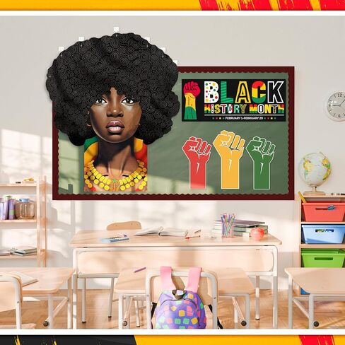 XunYee Juneteenth Classroom Decoration Happy Juneteenth Door Cover African American Celebration Party Banner for School Classroom Office Door Decor in Saudi Arabia