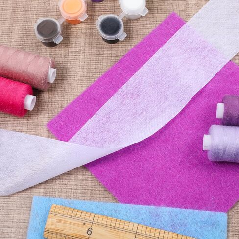 Fusible Batting Tape for Quilting, Single-Sided Adhesive Iron on Seam Tape Non-Woven Fusible Interfacing Tapes (40 Yards x 2 Inch) in Kuwait