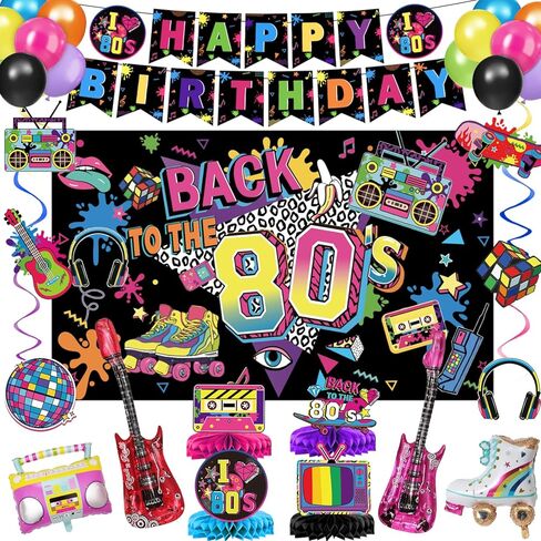 Fishing Birthday Party Decorations Includes Backdrop, Banner, Hanging Swirls, Balloons, Cake & Cupcake Toppers, Honeycomb Centerpieces for Ofishally One Birthday Decorations in Saudi Arabia
