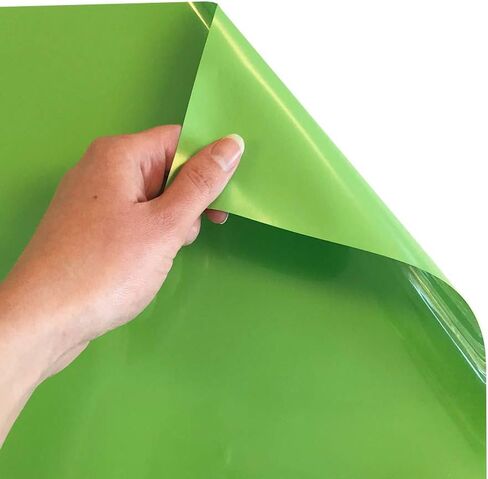 Siser EasyWeed Heat Transfer Vinyl 11.8" x 5ft Roll (Green Apple) - - Compatible with Siser, Cricut, Silhouette and Other Craft/Professional Cutters - CPSIA Certified in Saudi Arabia