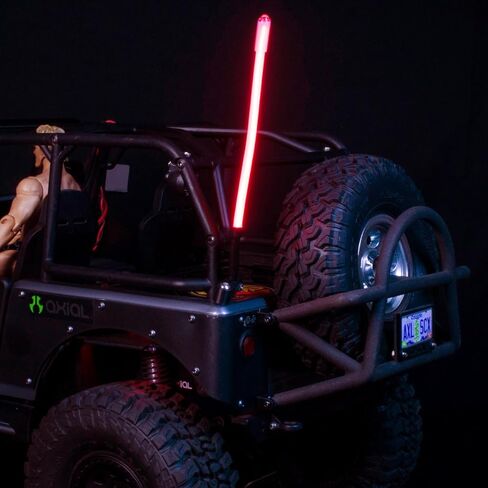 1/10 RC LED شريط إضاءة شريط سقف أنبوبي مصباح خلفي طقم ضوء ممتص للصدمات متوافق مع Traxxas RC Car Truck Crawler Tamiya Losi HPI Rustler أجزاء ترقية محورية in Kuwait