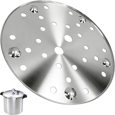 85707 11-Inch Pressure Canner Rack, Stainless Steel Pressure Cooker Rack Canning Rack Fit for Presto 16 to 22 Quart Cookers and Canners Universal Cooking/Canning Rack Dia. 11in in Saudi Arabia