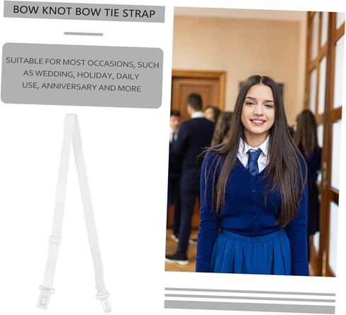20pcs Adjustable Bow Tie Strap Band with Elastic Adjustable for Weddings and Formal Events in Saudi Arabia
