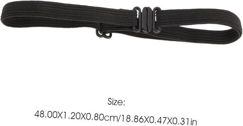 20Pcs Adjustable Elastic Bow Tie Straps Extension Bands for Men for Weddings and Formal Events Easy to Use in Saudi Arabia