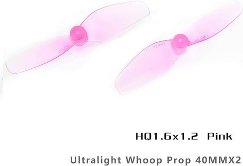 16pcs HQProp 40mm Propeller 1.6X1.2 Ultralight Whoop Props 1mm Hole for Tinywhoop Cinewhoop in Kuwait