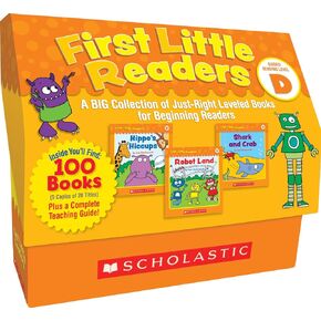Scholastic First Little Readers, Set of 100, Level D