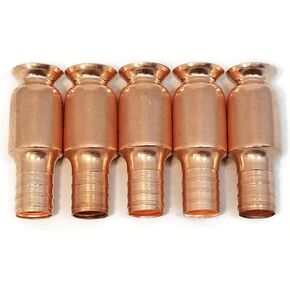 Jiggler Express Shaker Siphon Self-Priming 5/8" Copper Pump Head - 5 pc Set (No Hose)
