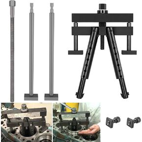 Universal Cylinder Liner Puller PT-6400-C & PT-6410-5 to ZTSE2536 Conversion Kit Fits for Cummins Caterpillar CAT Mack, Works on Wet Liners 3-7/8" to 6-1/4" bore Replace PT-6400-C, 3376015, PT-6405-C