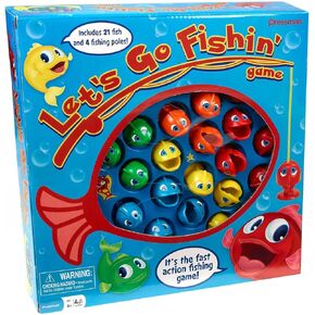 Amazon Exclusive Bonus Edition Let's Go Fishin' - Includes Lucky Ducks Make-A-Match Game!