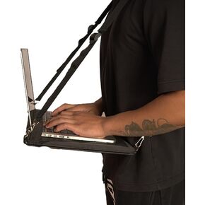 Subtle Wink Portable Laptop Harness for Walking – Adjustable Secure Laptop Neck Strap for Maximum Mobility and Convenience